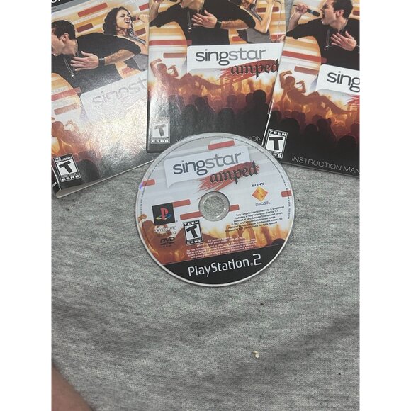 Singstar Amped PlayStation 2 Video Game CD For PC 2006 - Picture 5 of 6
